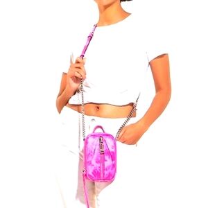 Aimee Kestenberg Tamitha Phone RFID Crossbody Bag Pink Leather
